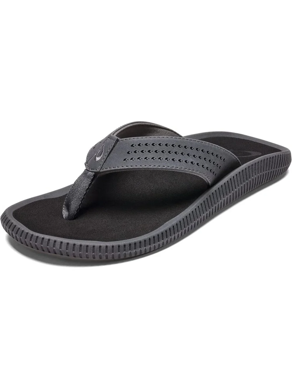 Men's Shadow Beach Sandals Water Resistant Flip Flops Arch Support&Comfort Fit